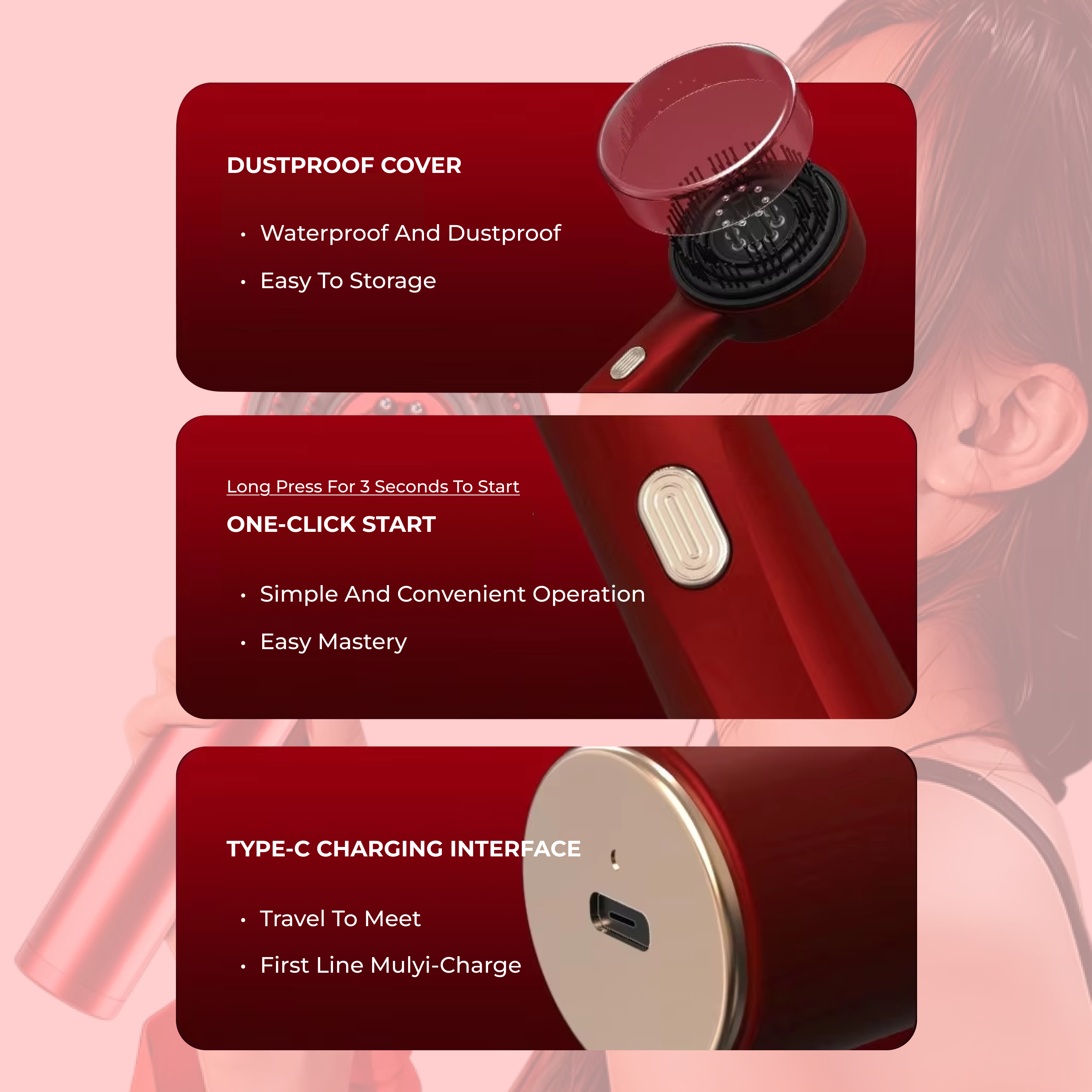 Scalp Massage Hair Brush